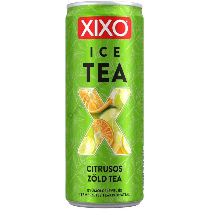 Xixo Ice Tea citrus green 250 ml (24 db)