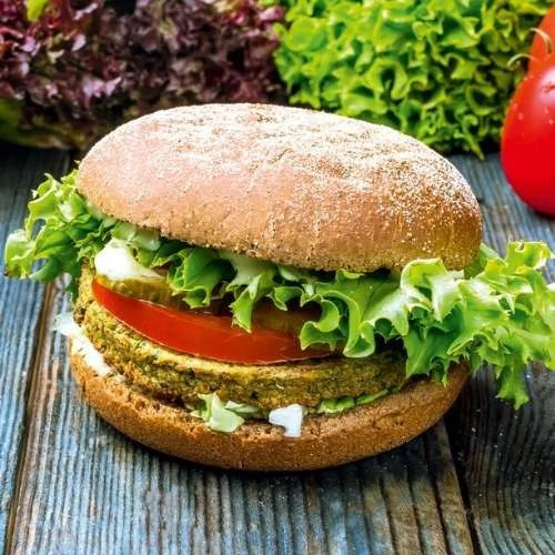 Vegán falafelburger pogácsa 100g (36 db)