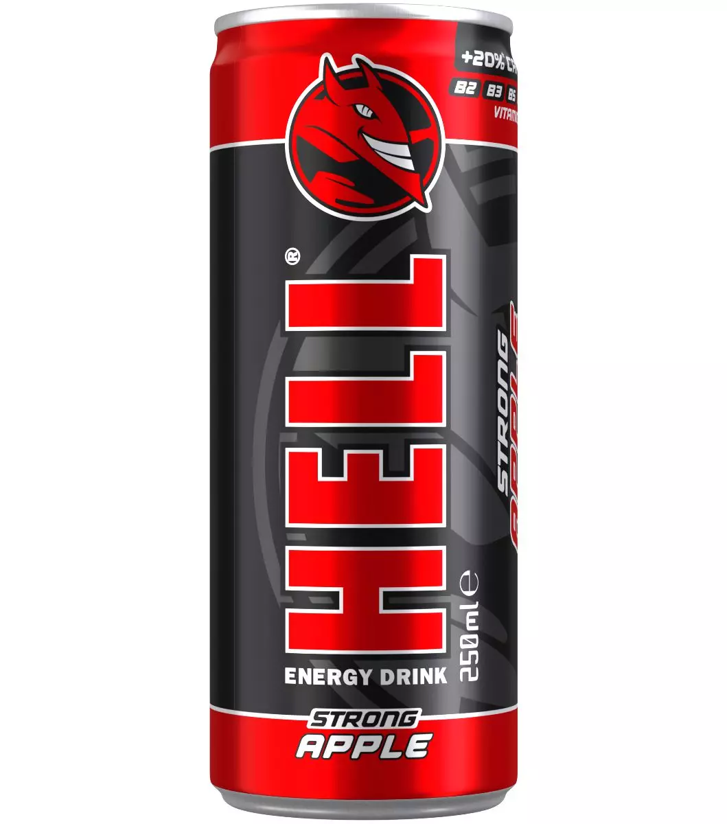 Hell Apple Strong energiaital 250 ml (24 db)