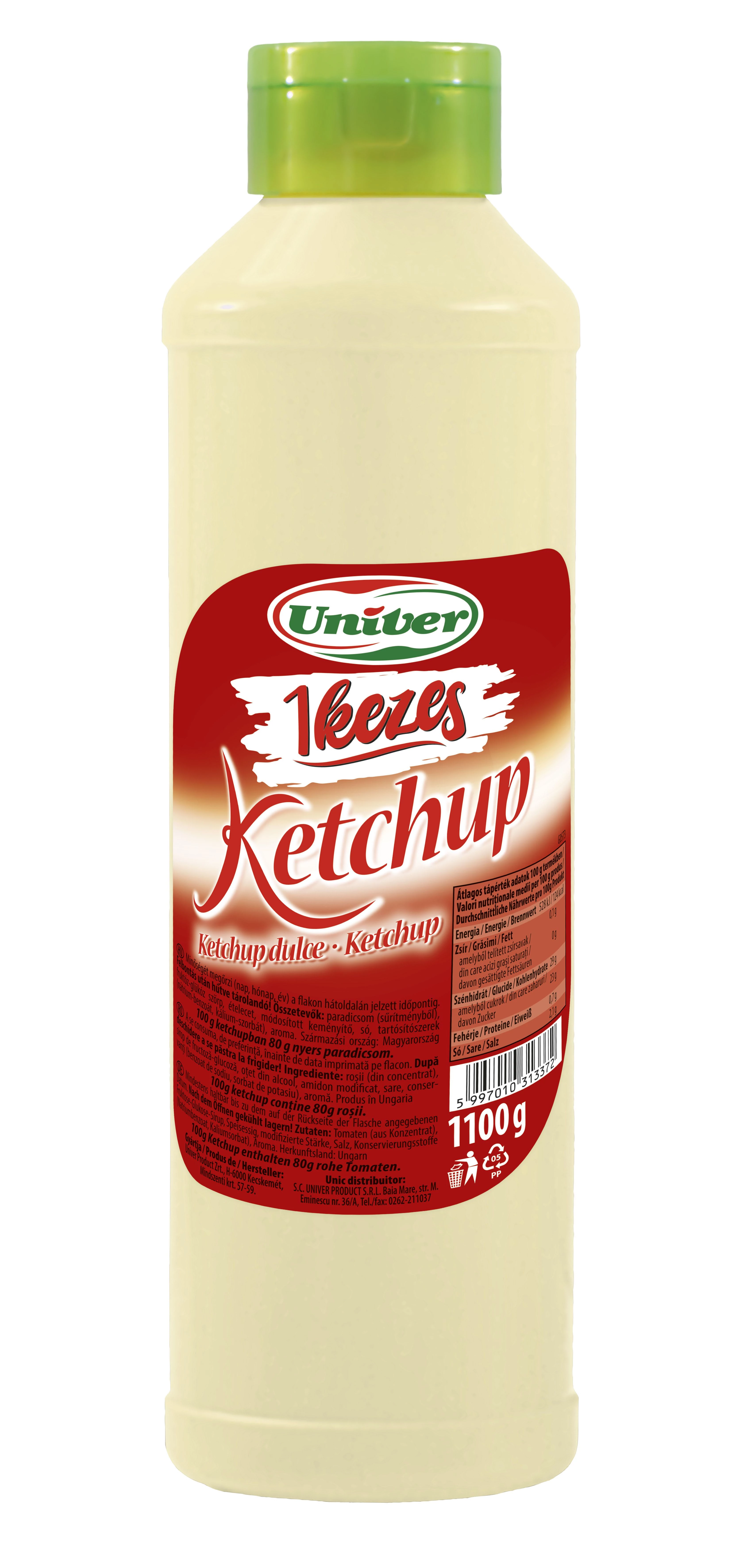 Univer Ketchup egykezes 1,1 kg