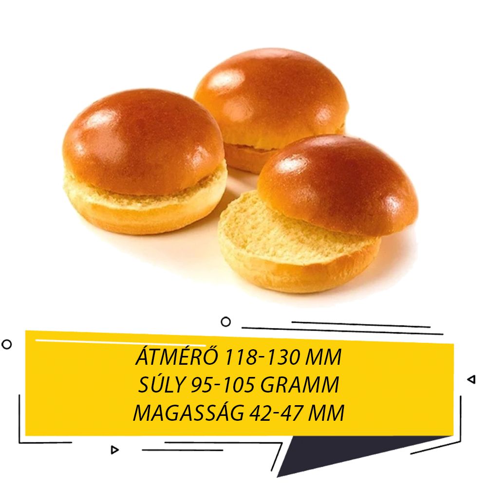 Ritpol vajas brioche zsemle SE-125 (24 db)