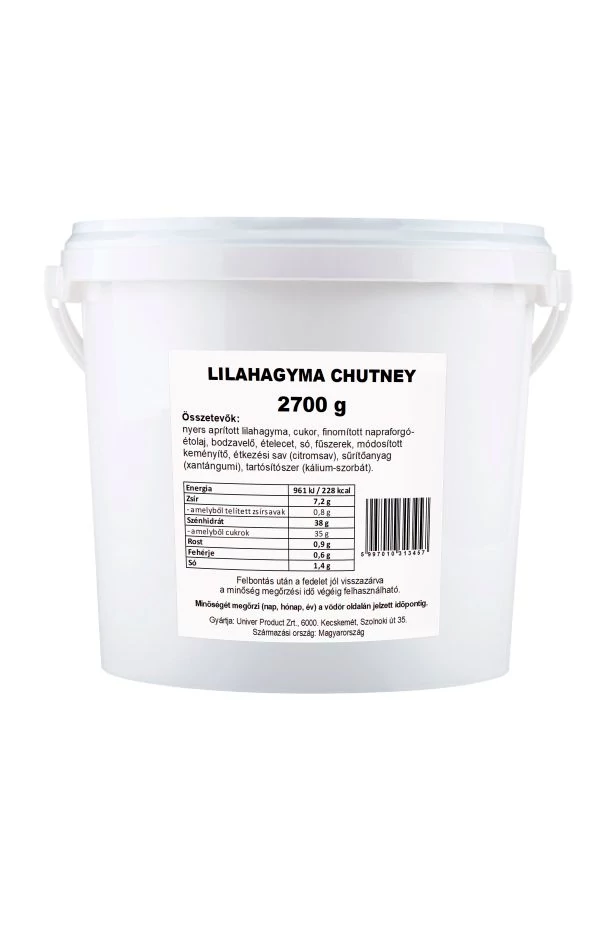 Univer lilahagyma chutney - 2,7 kg