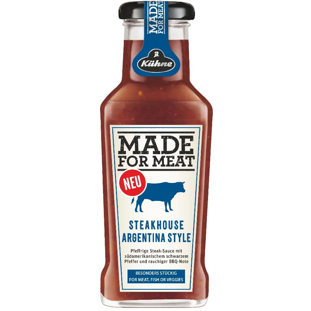 Kühne Made for Meat steakhouse Argentín stílusú steakszósz 235ml