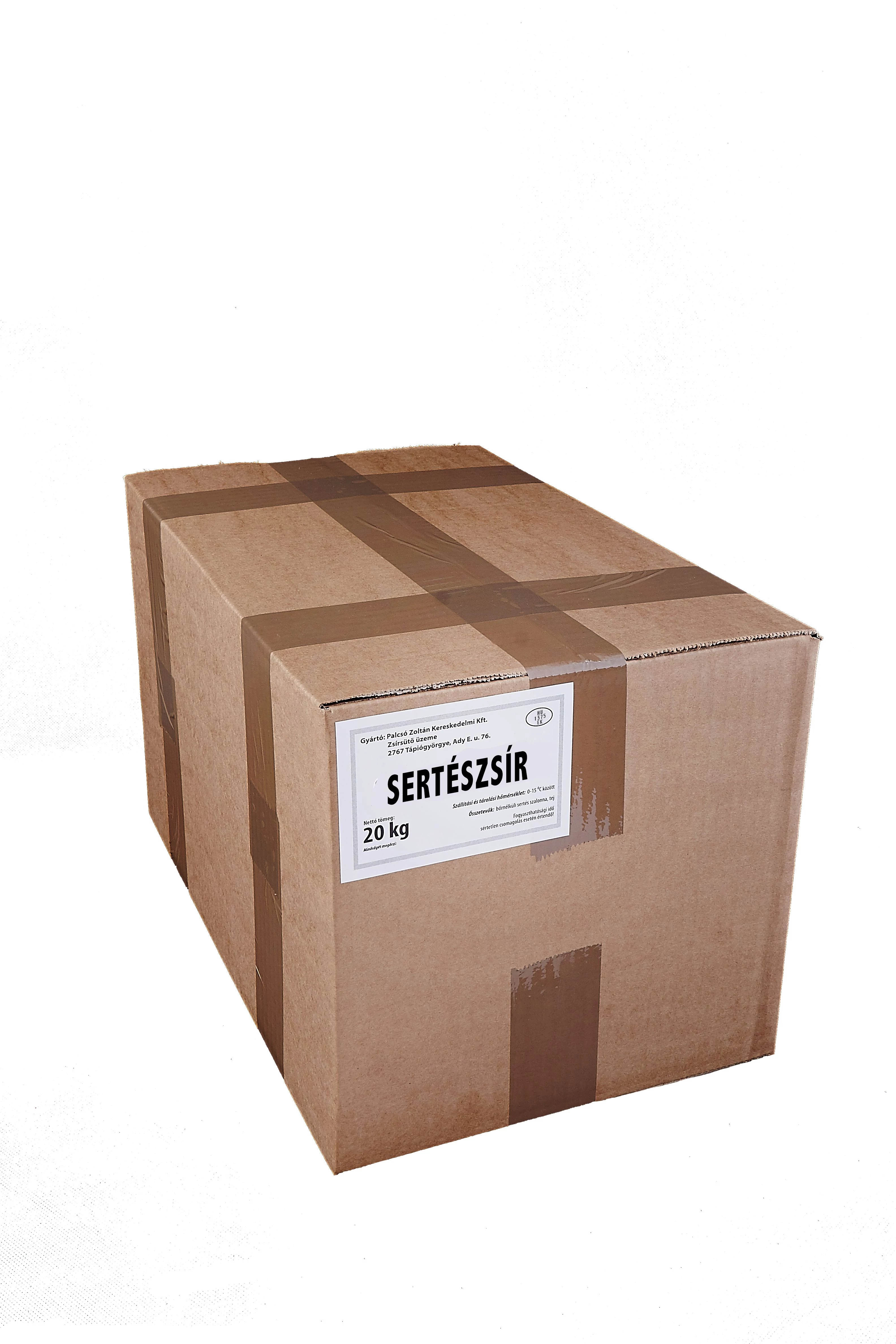 Házi sült sertészsír (20 kg)