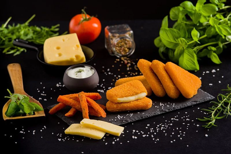 DM Rántott háromszög trappista sajt 2,5 kg