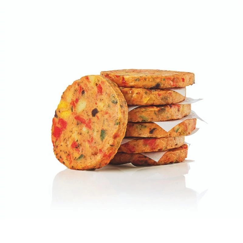 Mediterrán vegán hamburgerpogácsa (1,25 kg)